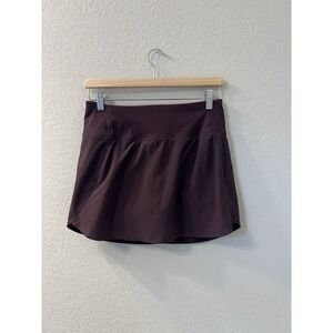 Athleta  Run With It 14" Skort S Agate Purple